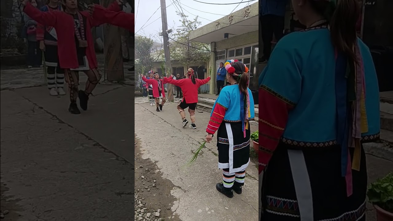 這是幕後花絮 鄒族文化跳舞 分享給各位