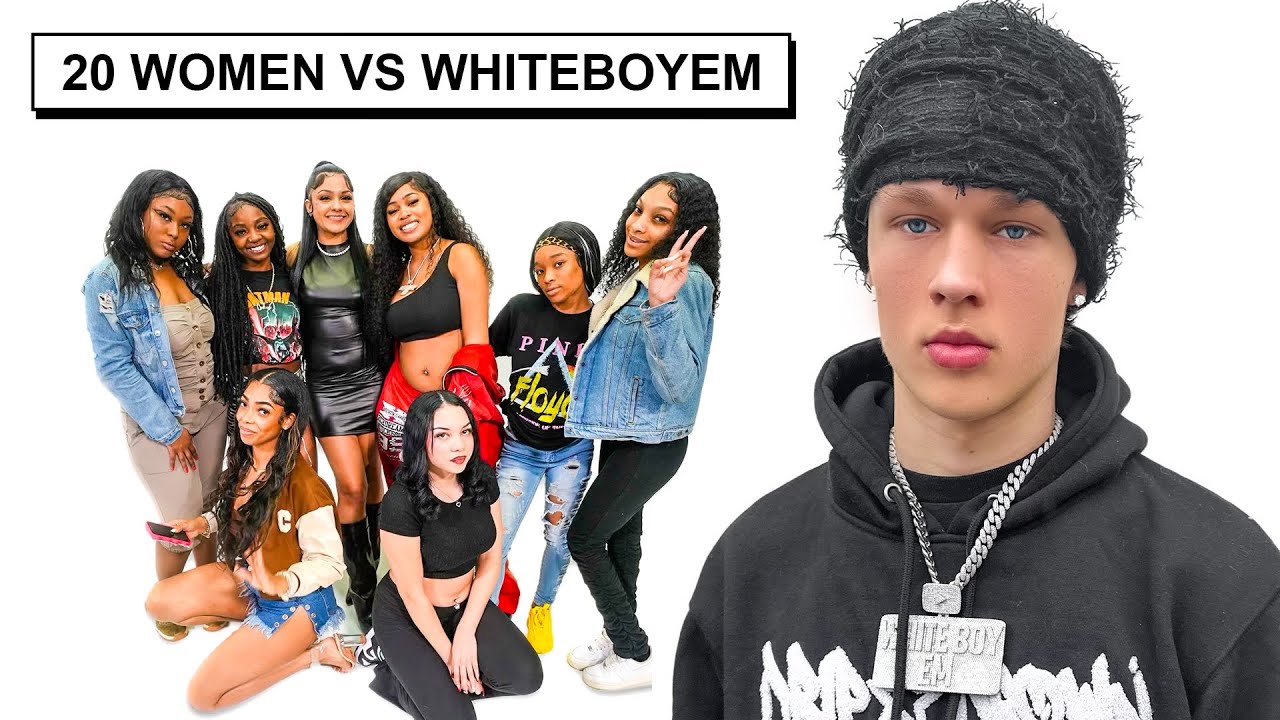 20 ЖЕНЩИН ПРОТИВ 1 ЮТУБЕРА: WHITEBOYEM