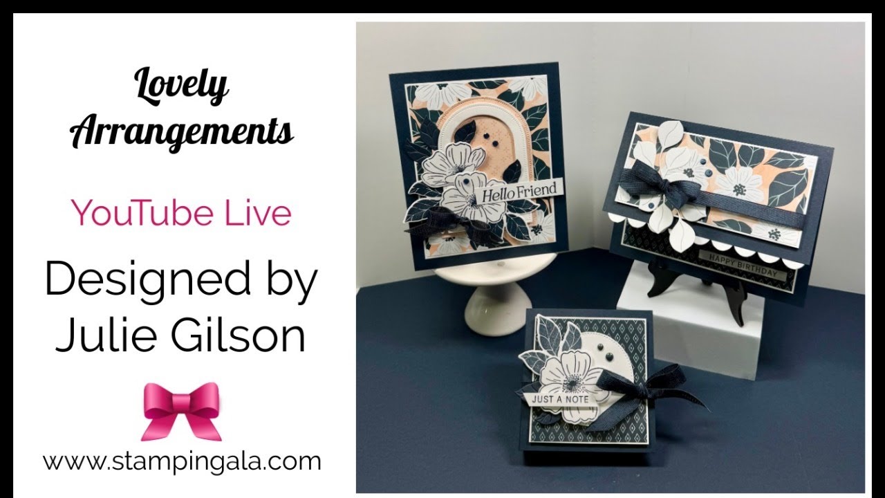 3 Elegant Projects Using Lovely Arrangements | Stampin' Up! Tutorial