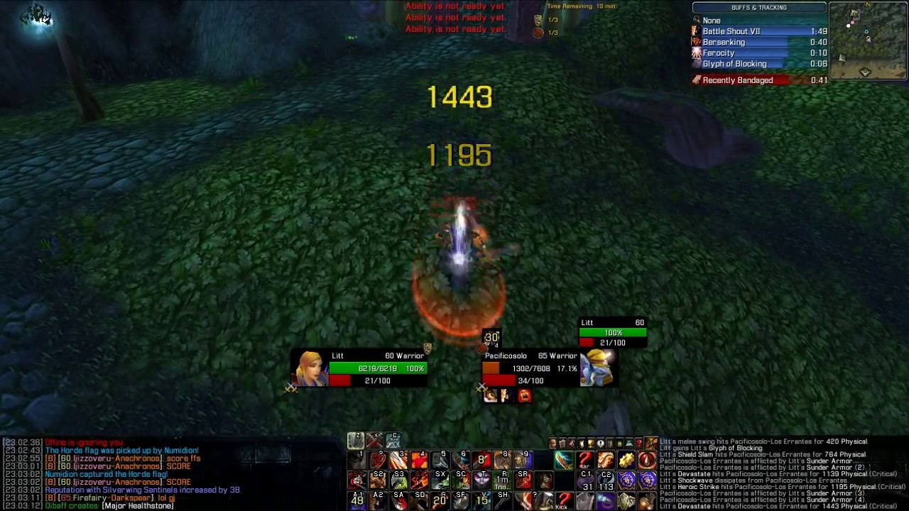 Litt 3 - Level 60 Arms/Prot Warrior PvP [3.3.3]