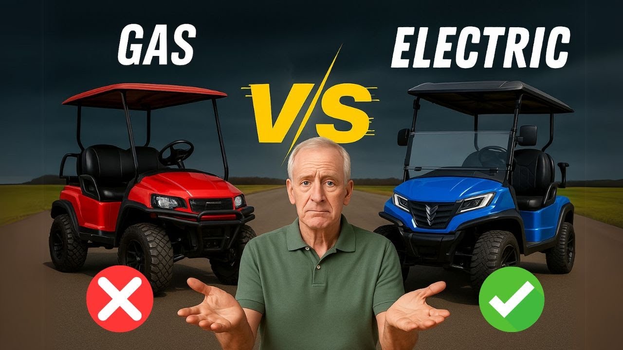 Gas vs Electric Golf Carts in 2025 &ndash; Which One Should You Buy?