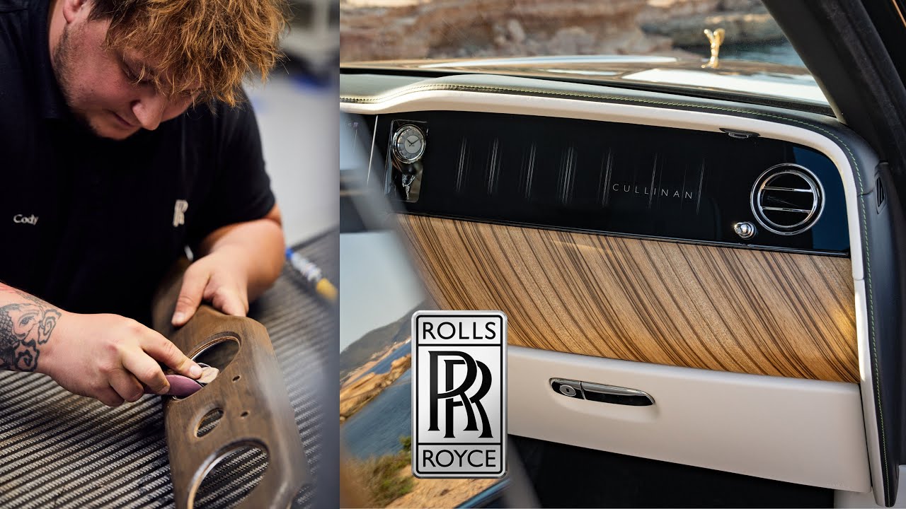 Rolls-Royce Woodshop: Where Talent Meets Impeccable Craftsmanship !