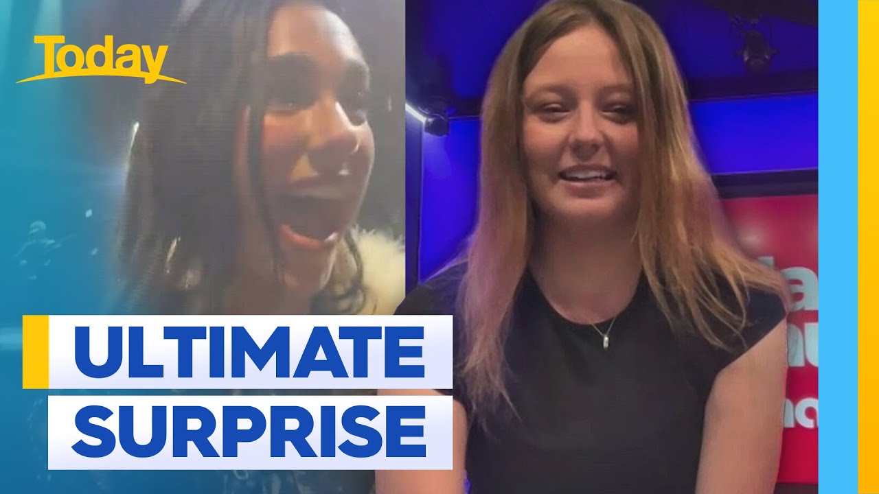 Dua Lipa gifts Aussie fan ultimate surprise | Today Show Australia