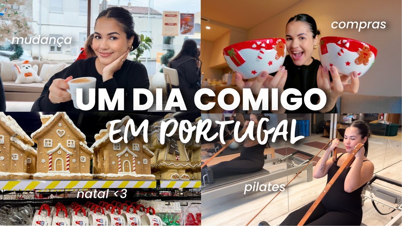 ROTINA EM PORTUGAL | compras de natal, reforma do ap&ecirc; novo e pilates