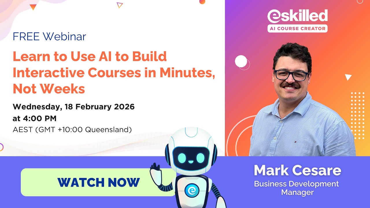 Learn to Use AI to Build Interactive Courses in Minutes Not Weeks | eSkilled AI Course Creator