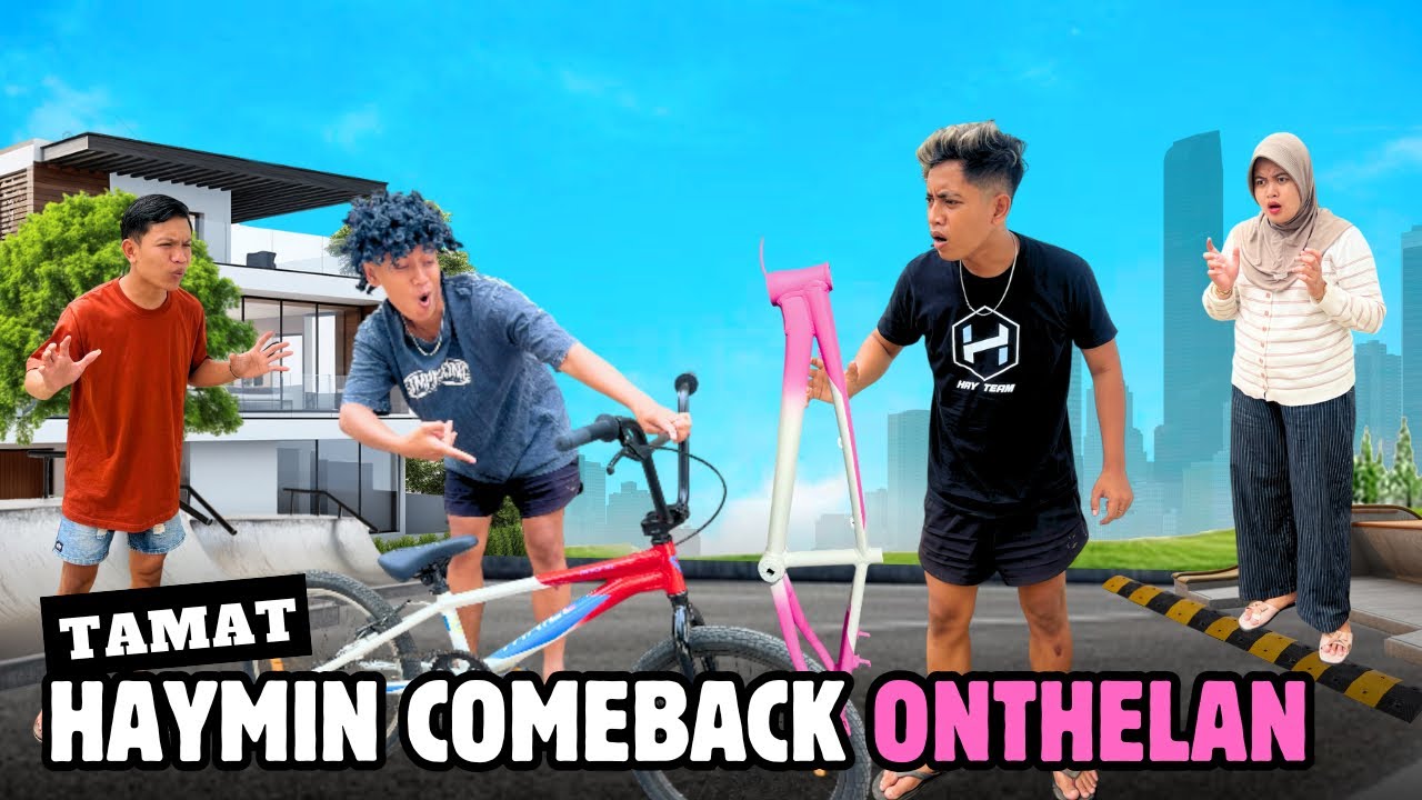 HAYMIN COMEBACK ONTHELAN TAMAT - HAYMIN Ditantang KRIBO Balap Onthel