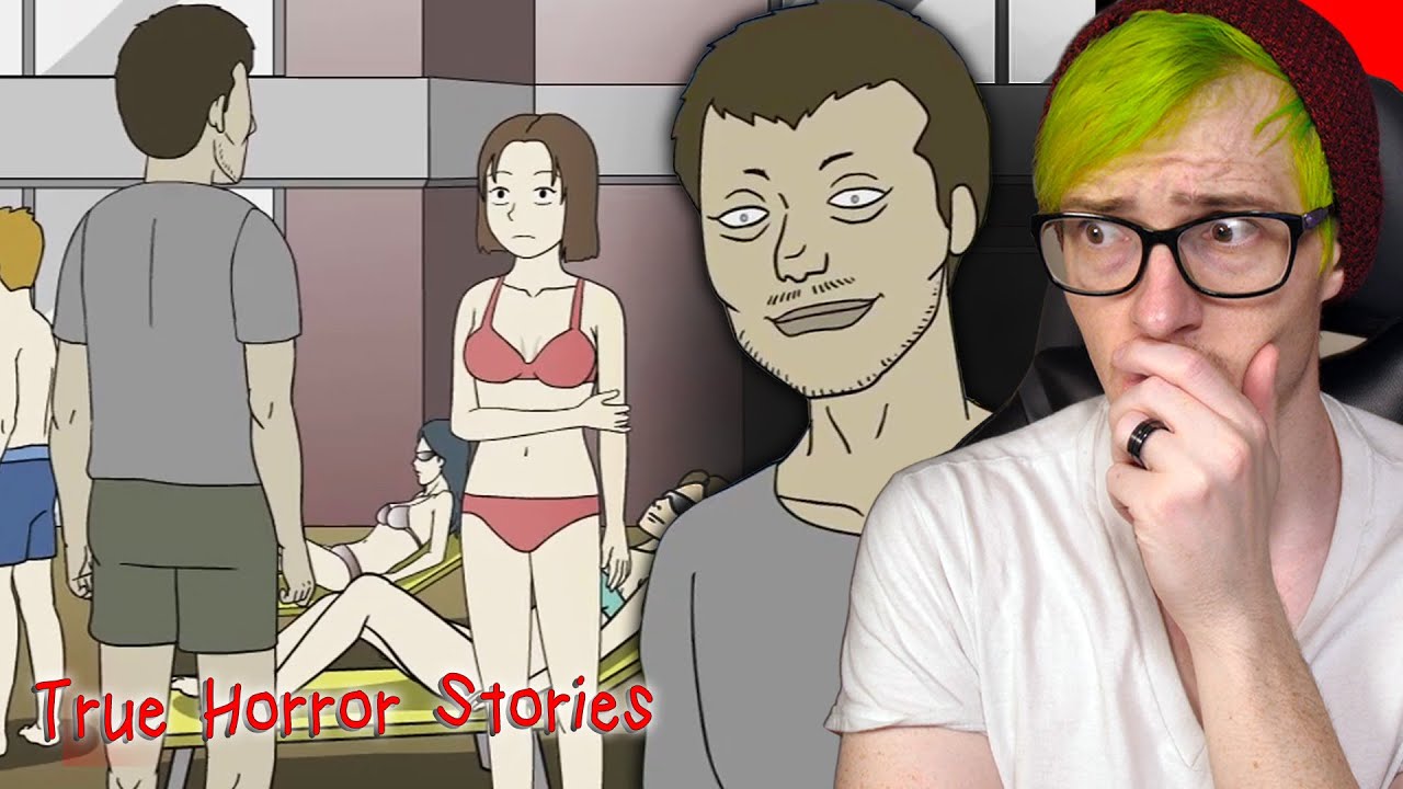 Reacting to Scary Animations that will make you not want to go swimming...