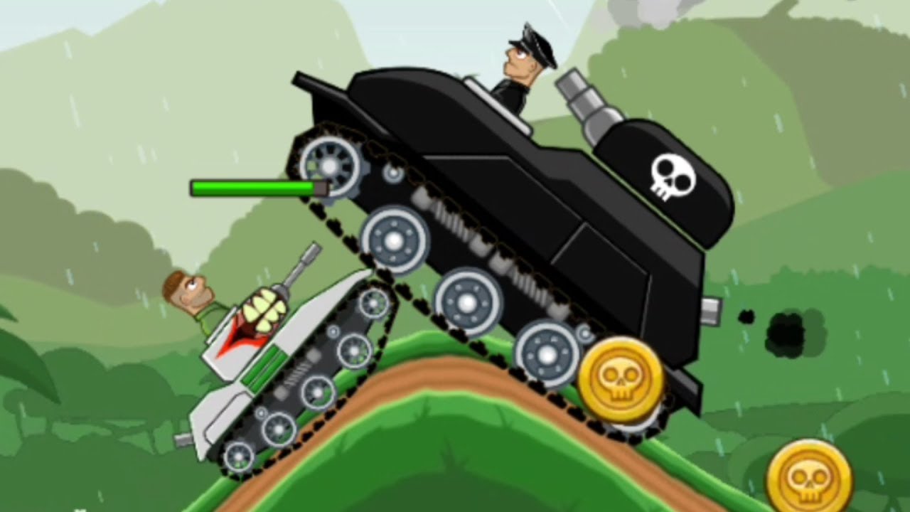 Hills Of Steel | JoKer Tank Max Level vs Monster Boss Tank | Tank for Android | Tank
