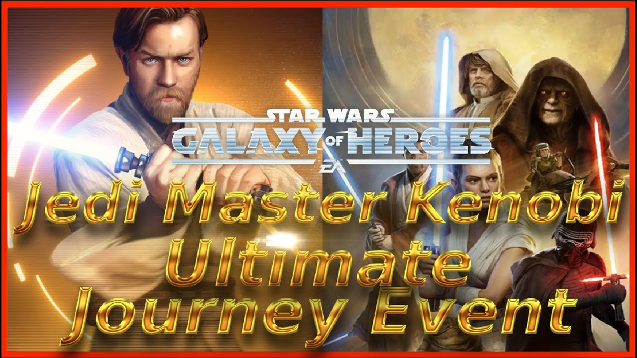 Jedi Master Kenobi (JMK) - The Ultimate Journey Event ⭐⭐⭐
