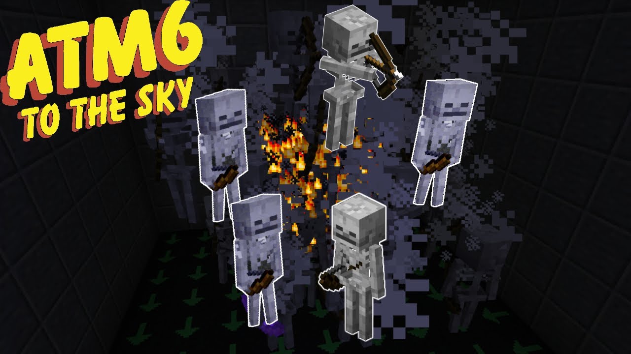 COMO FAZER UM MOB SPAWNER COM O APOTHEOSIS!!!! ATM6 - To The Sky #14