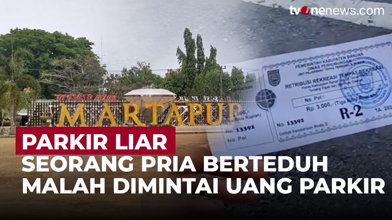 Berteduh di Alun-alun Martapura, Pria Ini Dikenakan Tarif Parkir | OneNews Update