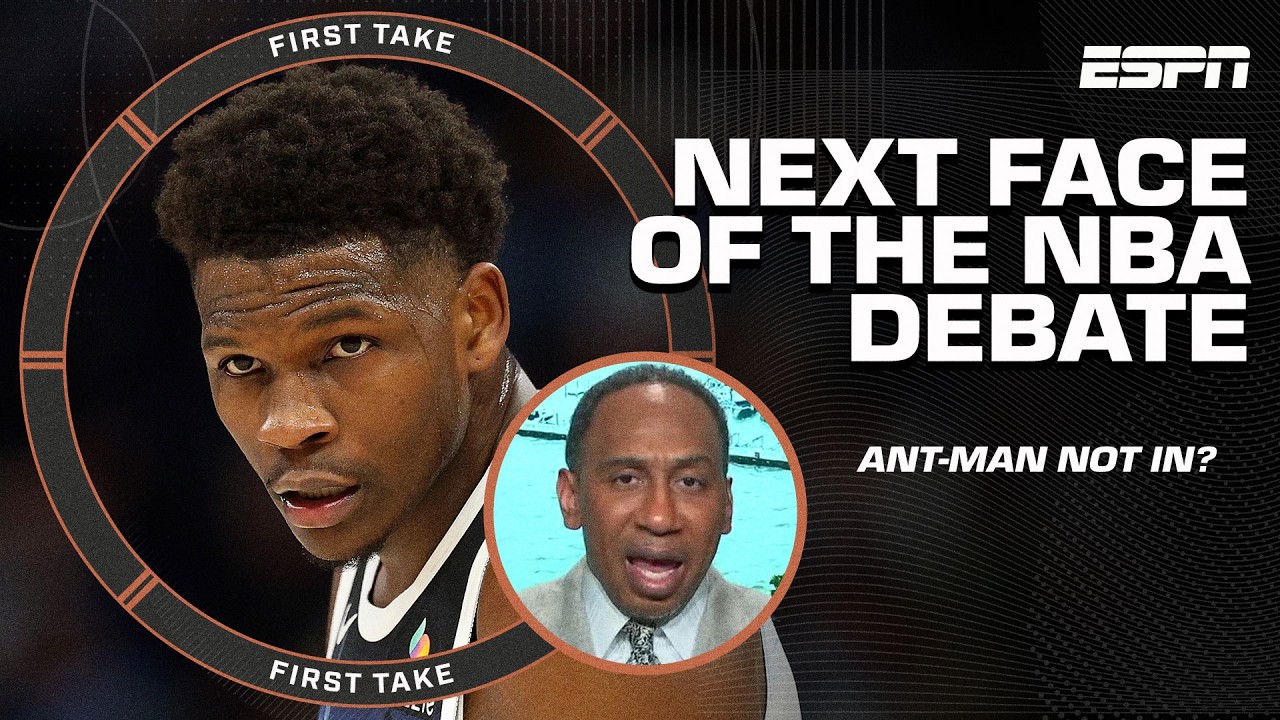 Stephen A. WISHES Anthony Edwards would WANT to become the NEXT FACE OF THE NBA 😯 | First Take