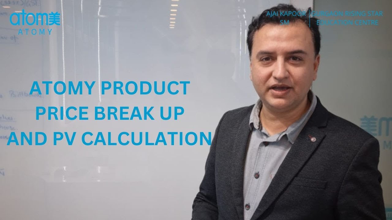 Atomy product price break up and PV calculation#atomy#atomyindiaofficial