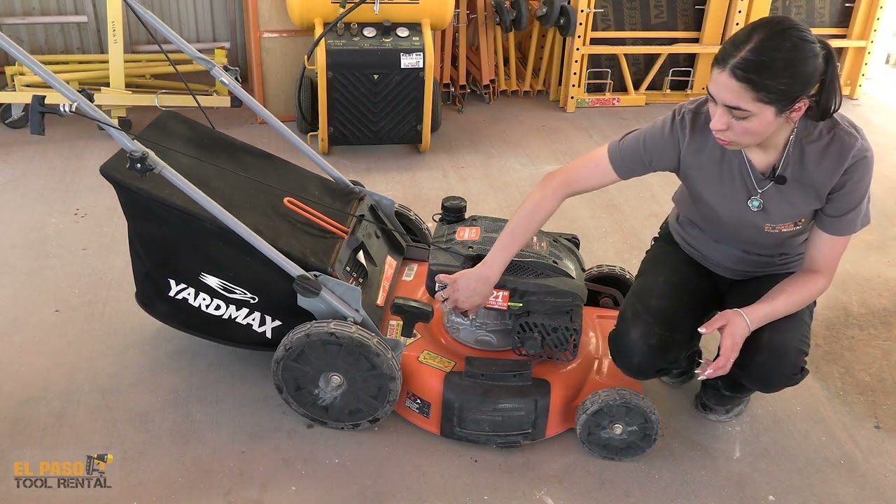 21 In Push Lawnmower Overview | El Paso Tool Rental