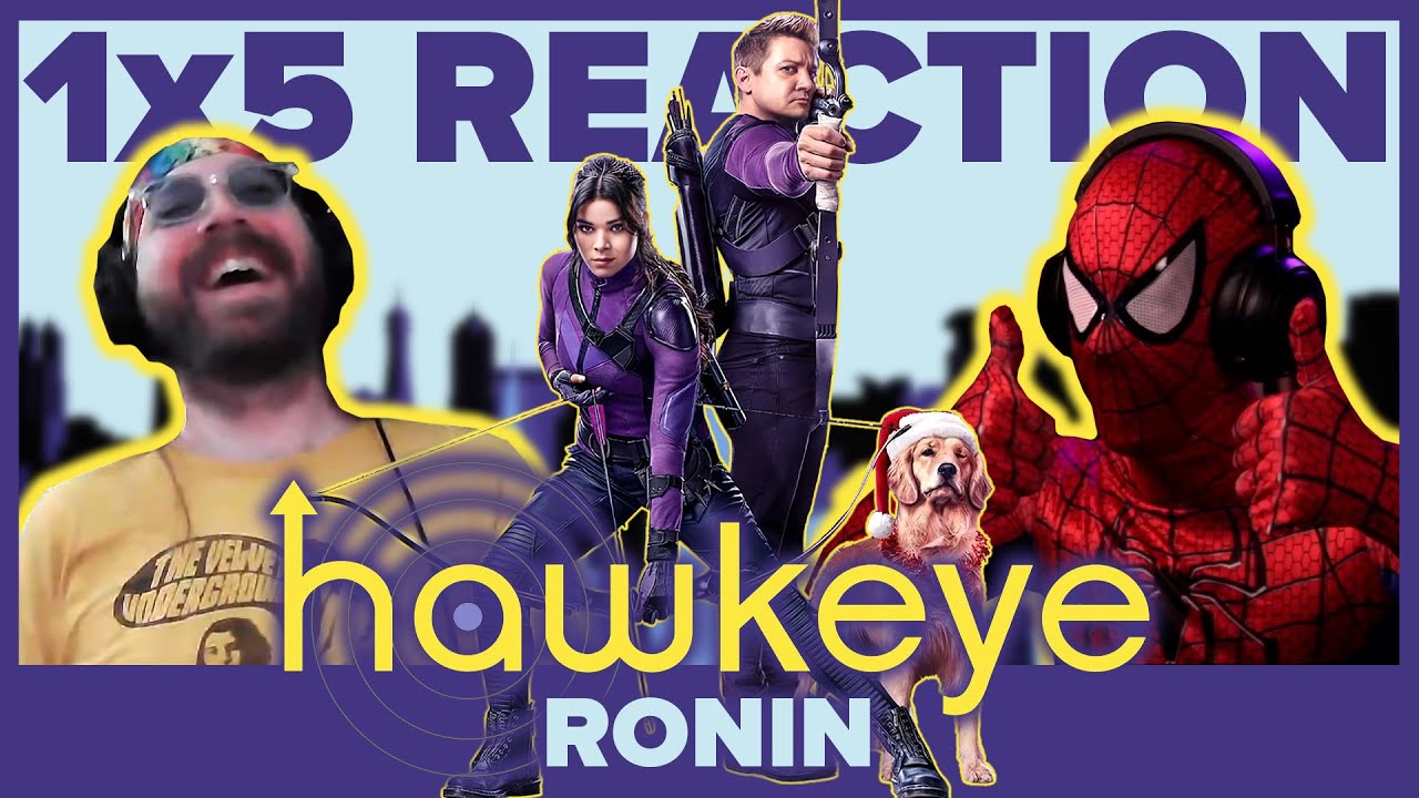 THE BIG GUY is here! - Spider-Man watches Hawkeye 1x5 Reaction "Ronin"