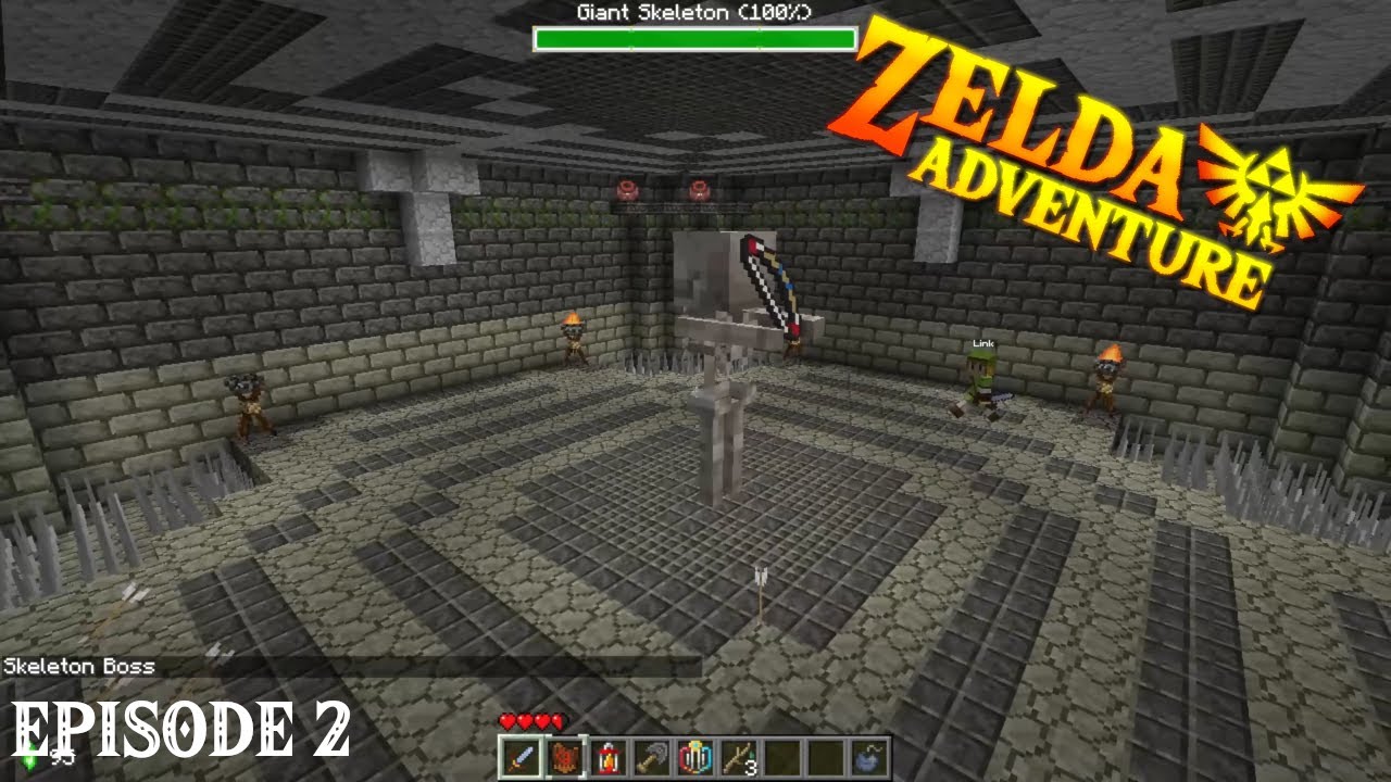 Zelda Adventure Eternal Ages #2: Deuxième donjon et squelette (et je deviens fou aussi) !