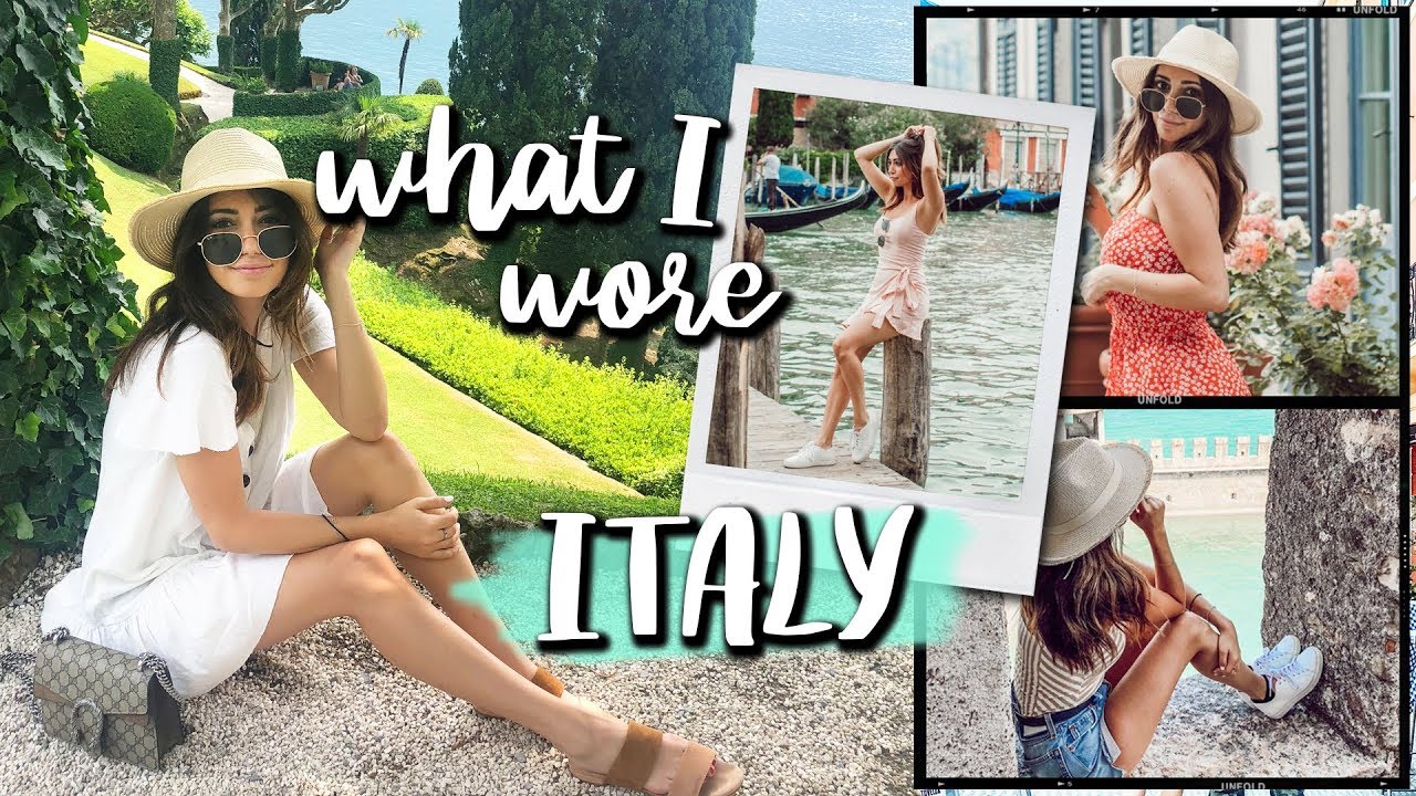 WHAT I WORE: Summer Vacation! Italy Outfits!