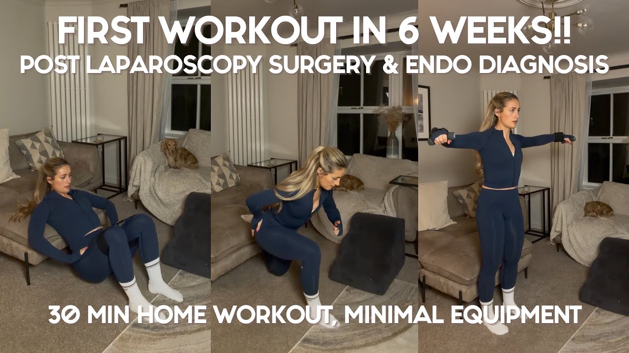 First Workout in 6 Weeks!! | back to training post surgery, DOMs & recovery 💪🏼🏡❤️‍🩹