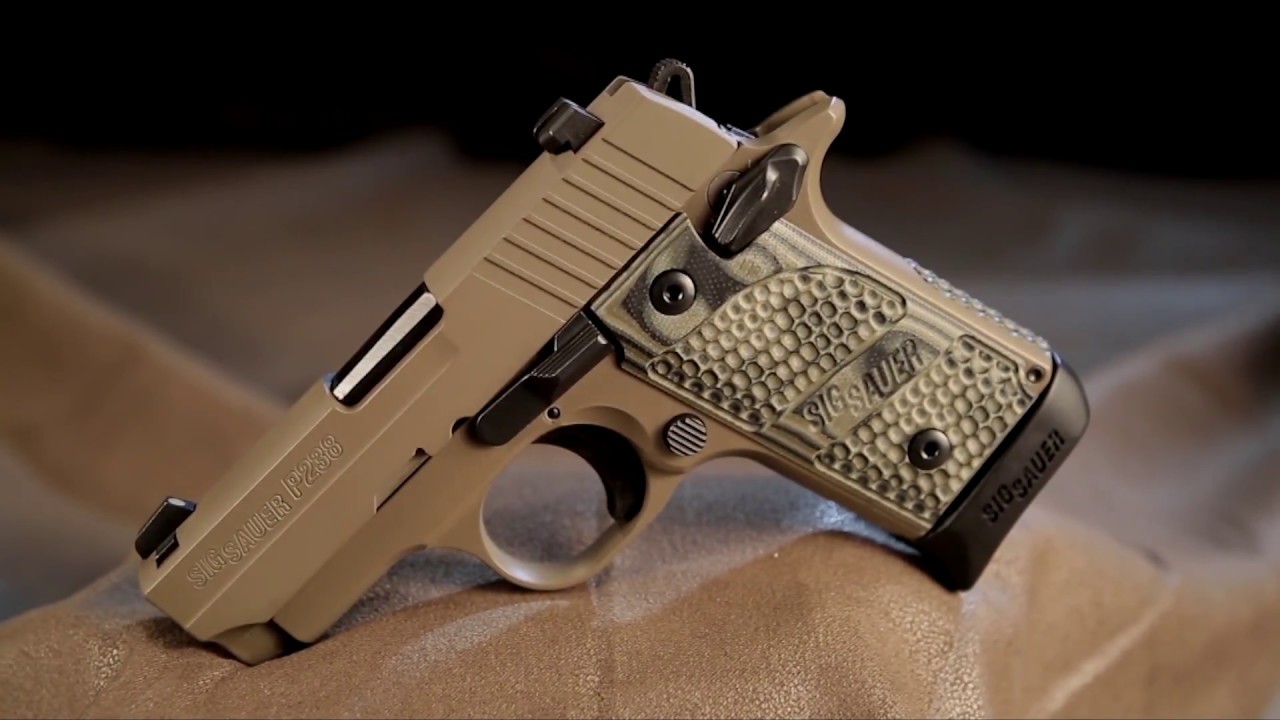 American Rifleman Television: Обзор пистолета SIG Sauer P238 Scorpion