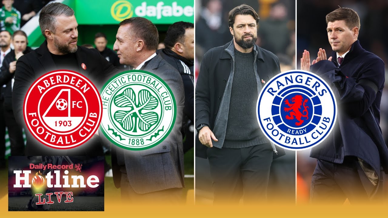 Hotline LIVE | Latest Rangers boss update | Taylor to stay at Celtic? | Scottish Cup final preview