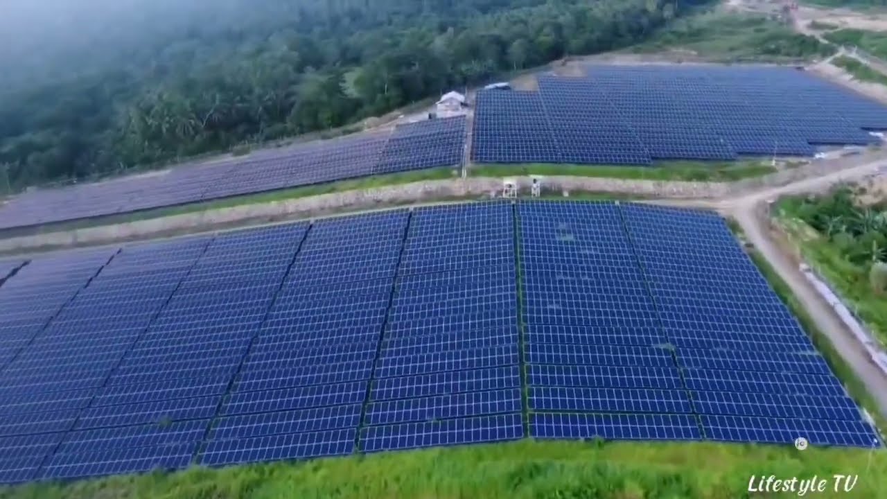 The Largest Renewable Solar Power Plant in the Philippines |Tumingad, Odiongan, Romblon #lifestyletv