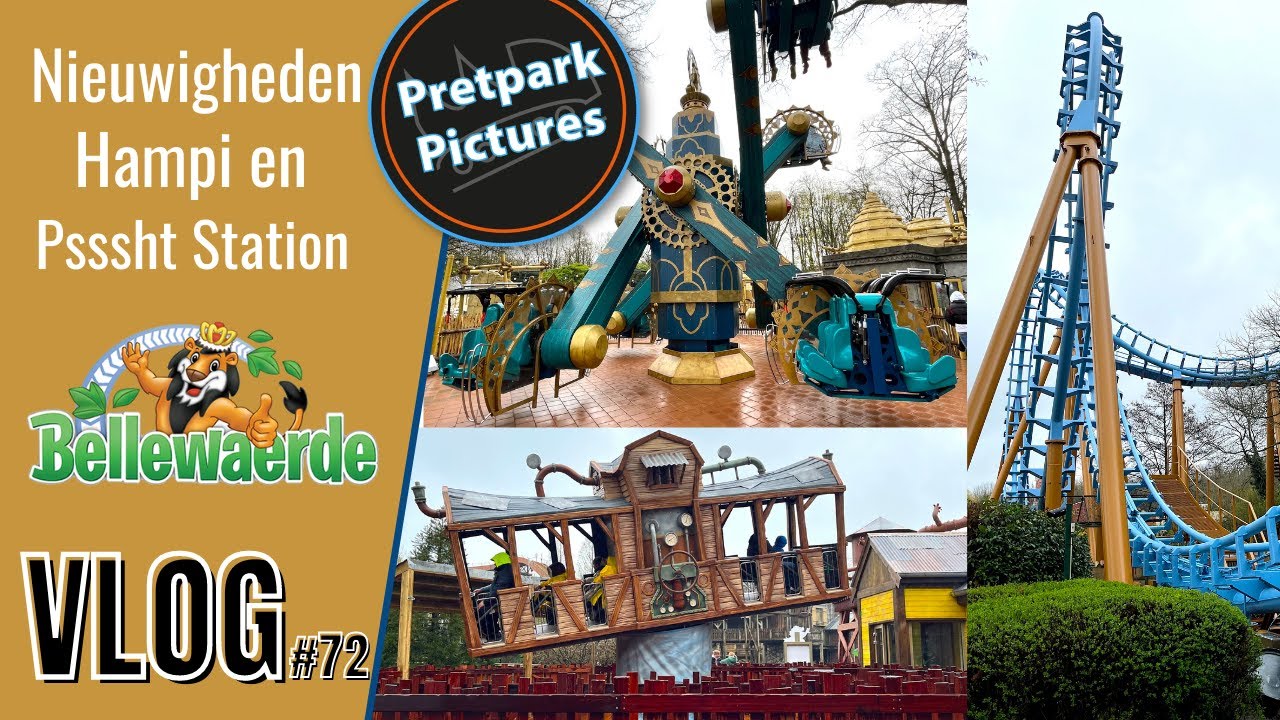 Nieuwigheden ontdekken in Bellewaerde Park! - PpVLOG #72