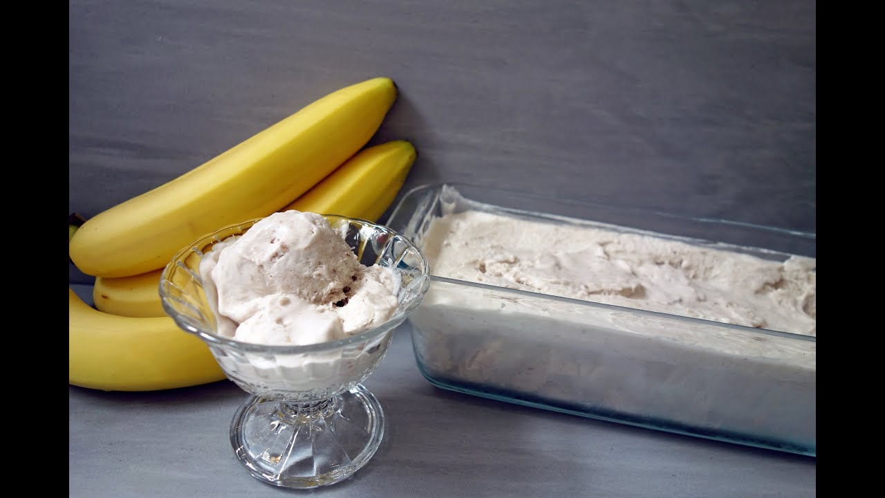 Lody bananowe - przepis jak zrobić domowe lody