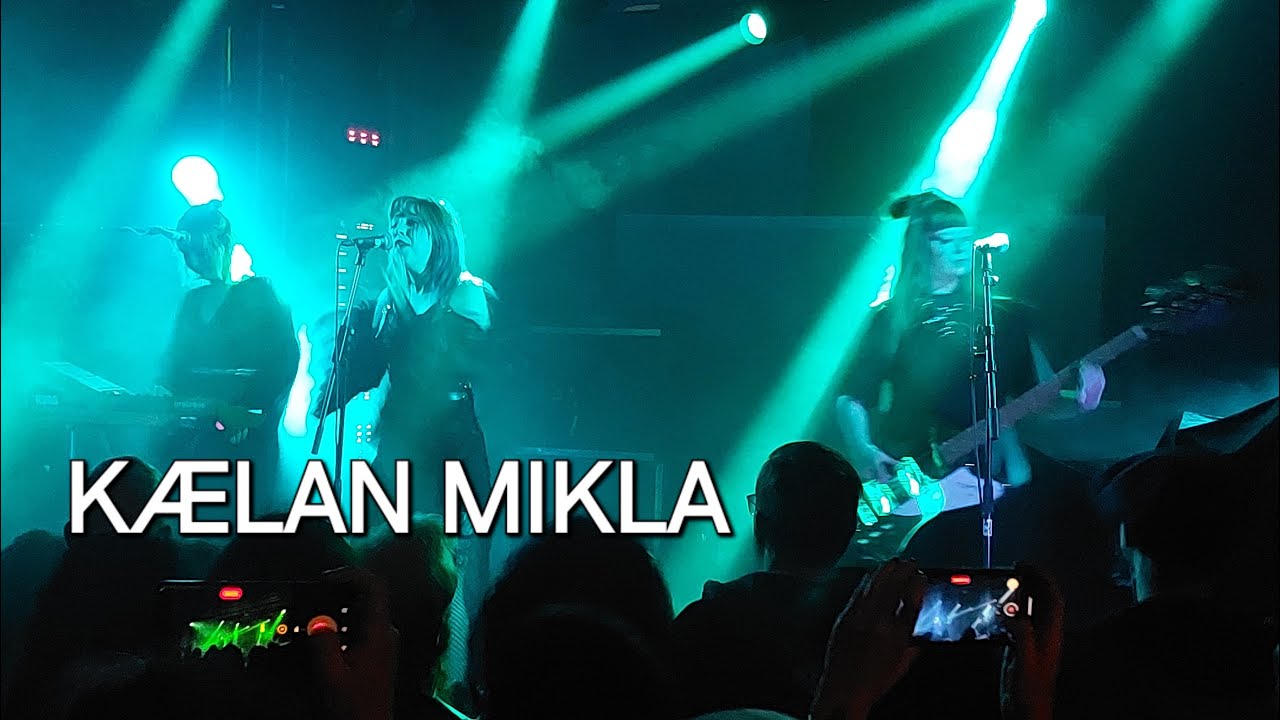 KÆLAN MIKLA live @ slaktkyrkan, stockholm 2024 06 15