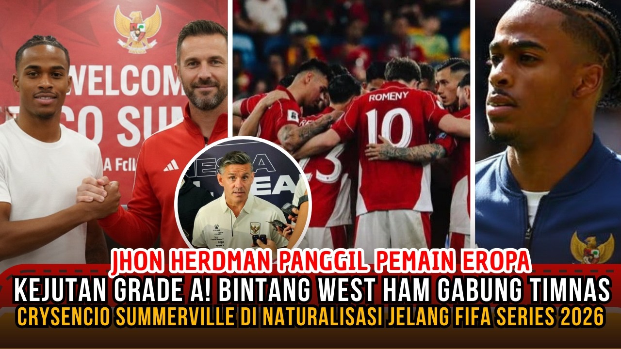 HEBOH! Pemain Premier League Gabung Timnas Indonesia~Naturalisasi Crysencio Summerville