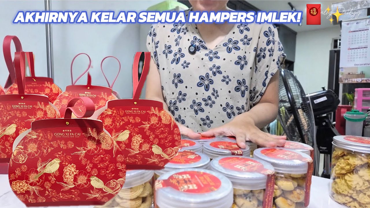 Buat Kue Hampers Bareng Bocill 👧🏻👦🏻🧧✨