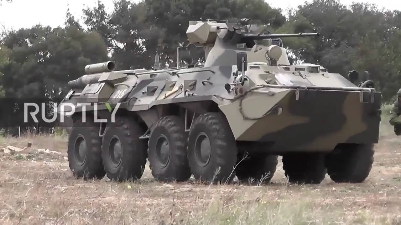 R&uacute;ssia: Frota do Mar Negro e Marines testam equipamentos militares antes da implanta&ccedil;&atilde;o na S&iacute;ria