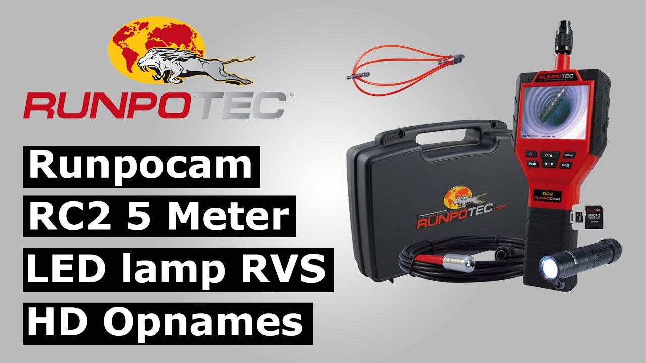 Inspectiecamera Runpocam RC2 10M | RUNPOTEC