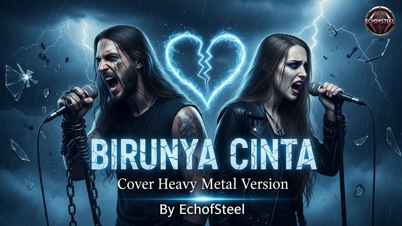 BIRUNYA CINTA - (Metal Cover by EchoofSteel)