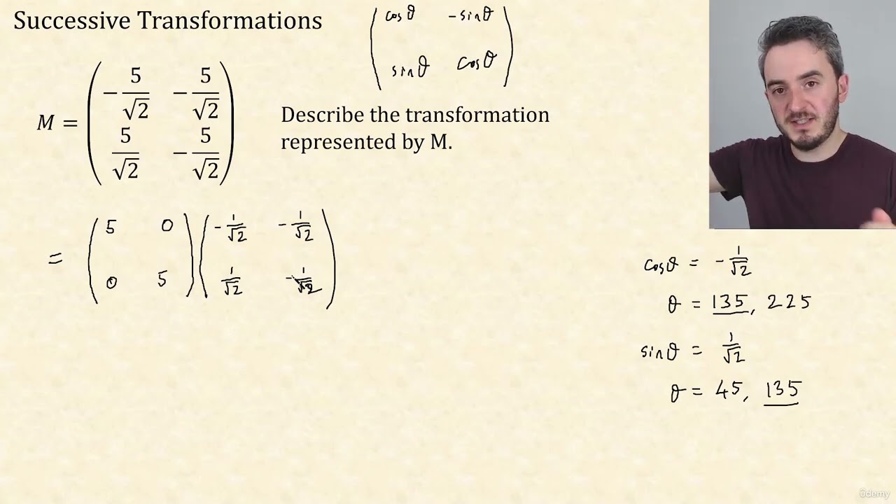 16 - Successive Transformations | CIE A Level Further Pure Mathematics 1 9231