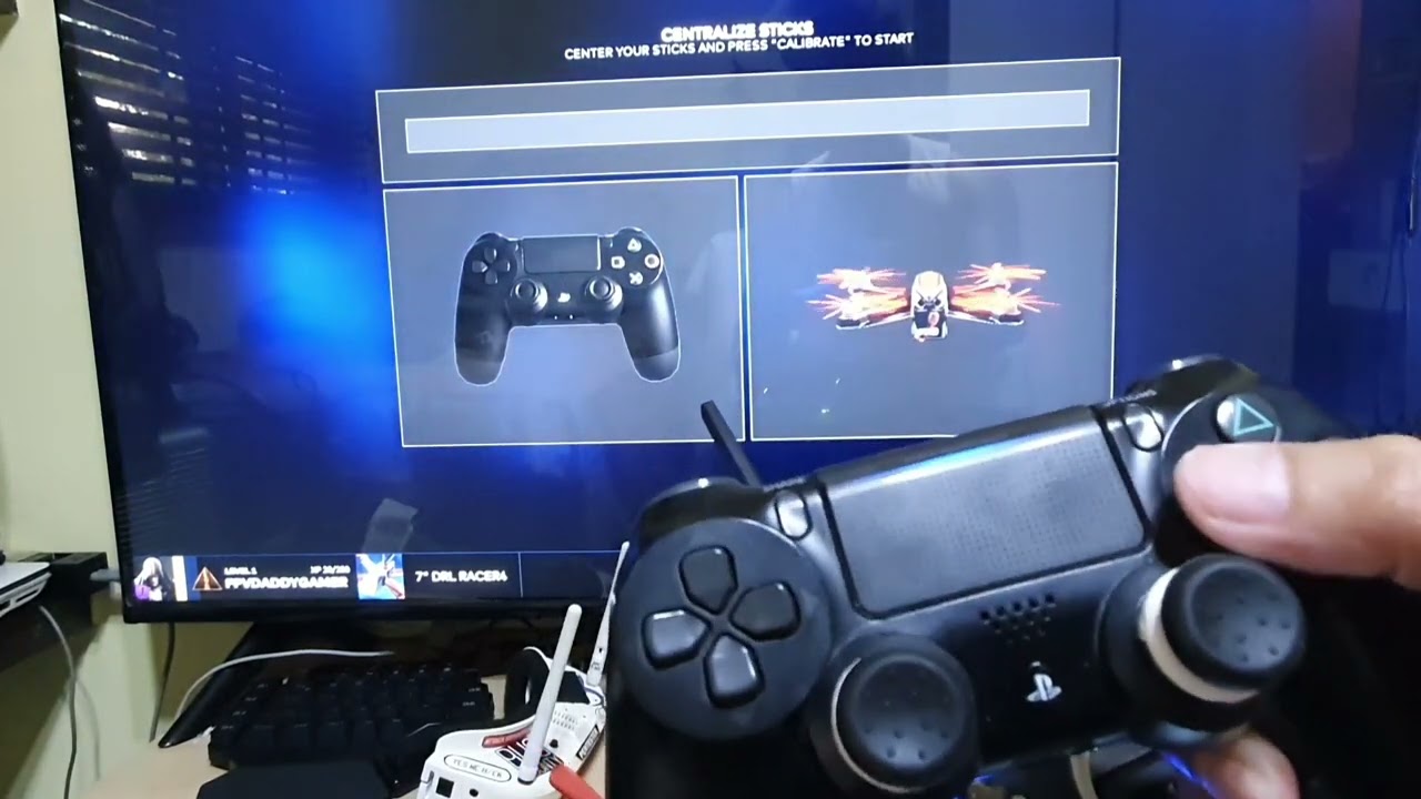 How to connect Taranis QX7  to PS4 for DRL Sim?