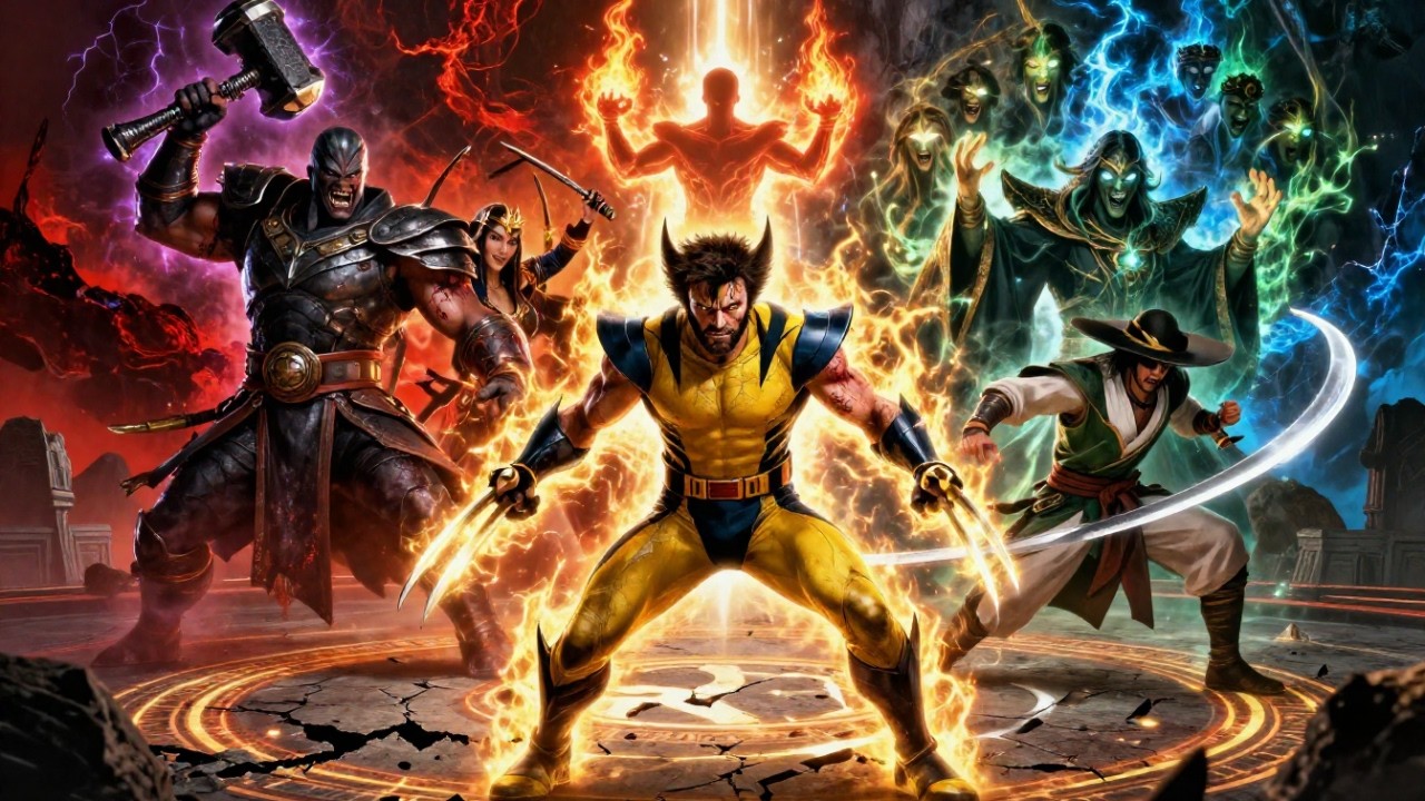 What if Wolverine Invaded Mortal Kombat Universe?