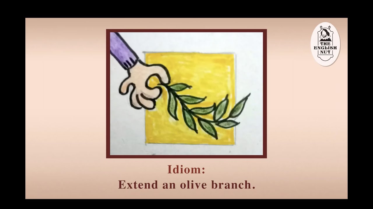What does it mean to extend an olive branch?