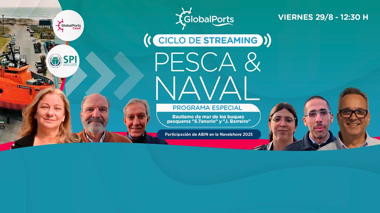 Dos nuevos pesqueros al mar: bautismo del ‘S. Tenorio’ y el ‘J. Barreiro’ en Mar del Plata