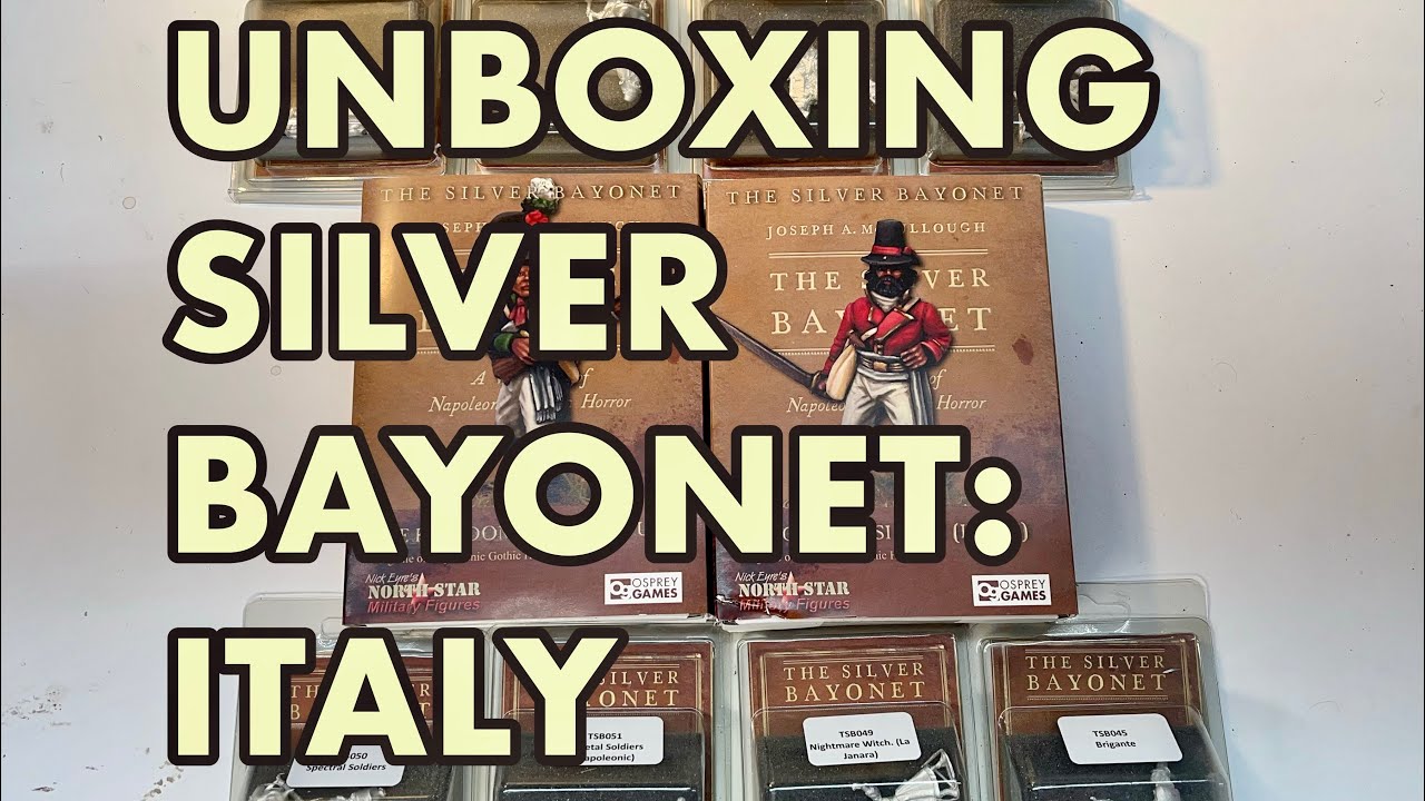 Let’s Look at the ENTIRE The Silver Bayonet: Italy Range | Metal Miniature Review
