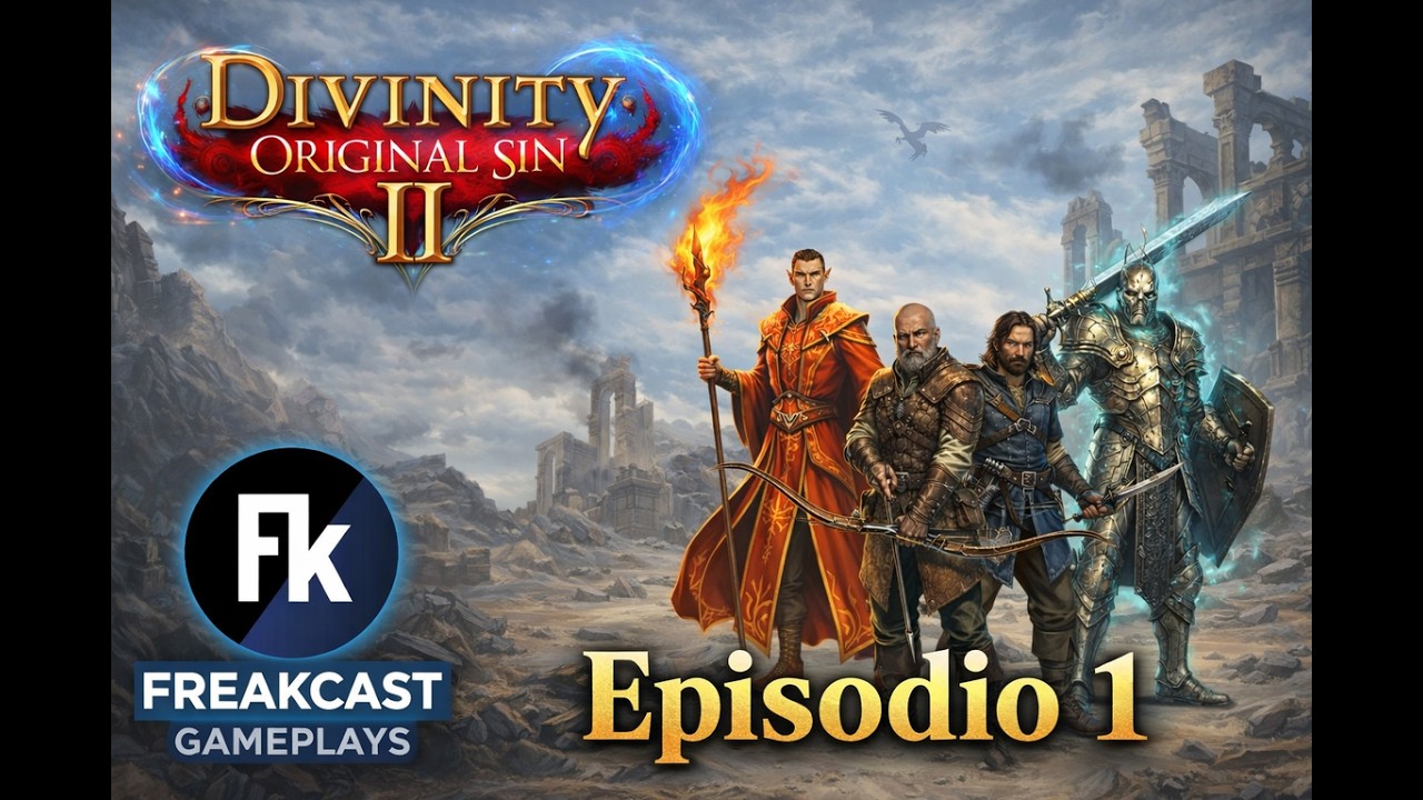 Divinity Original Sin 2 Gameplay Español Coop #1 – Comienza la locura (4 jugadores)