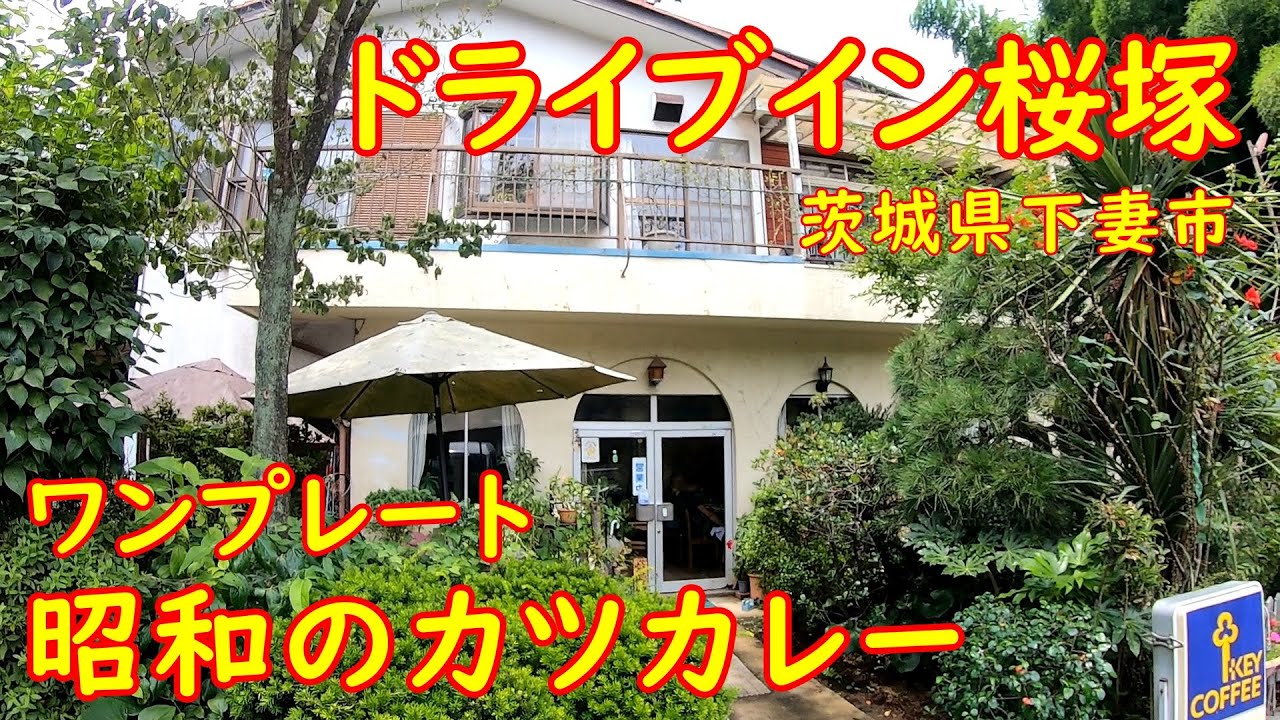 ここがドライブイン？ビールが時価の昭和食堂【昼飲み】カツカレーが旨い！｜ドライブイン桜塚 茨城県下妻市