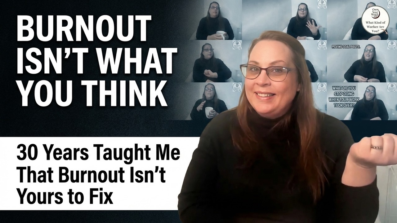 30 Years in Corporate Taught Me This About Burnout