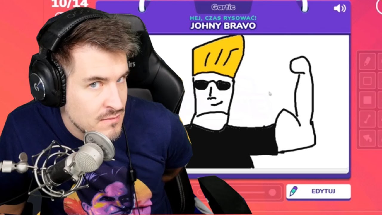 IZAK I EKIPA GRA W GARTIC PHONE ODDSHOT