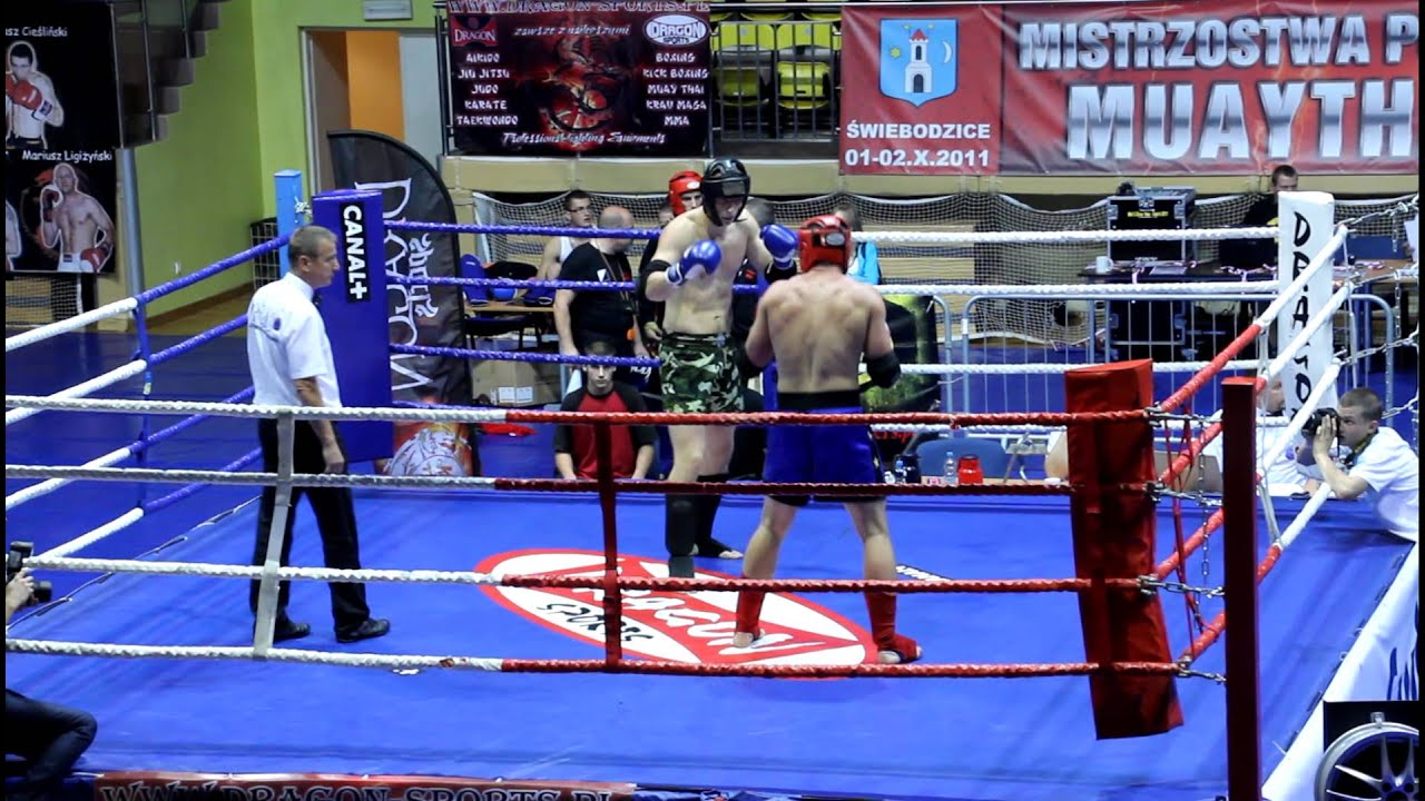 Walka finałowa Mateusza Pluty (Puncher Wrocław) z Michałem Nowickim (KS Wielkopolanin)