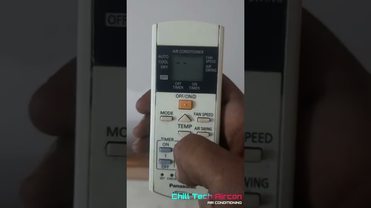 How to check Panasonic Inverter AC Error code