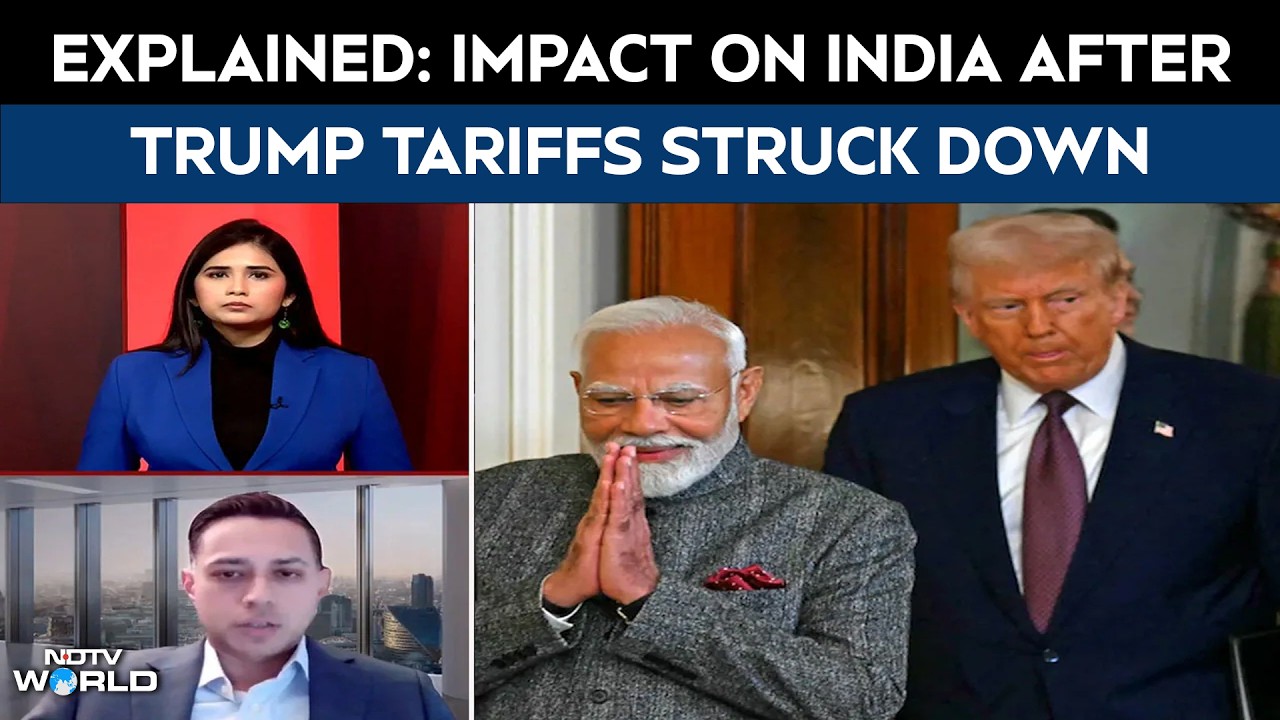 US Supreme Court Strikes Down Global Tariffs; Legal Expert Ronak D. Desai Explains Impact on India