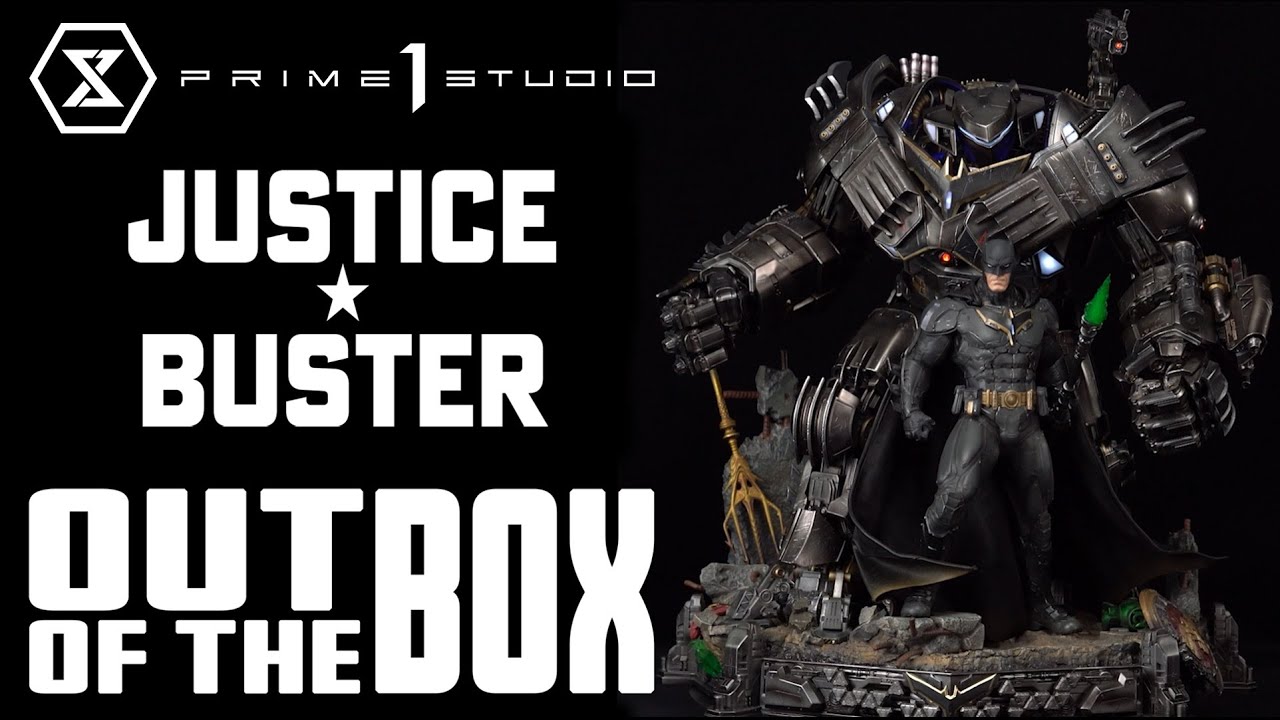 Out of the Box: Justice Buster (Batman: Endgame) Statue
