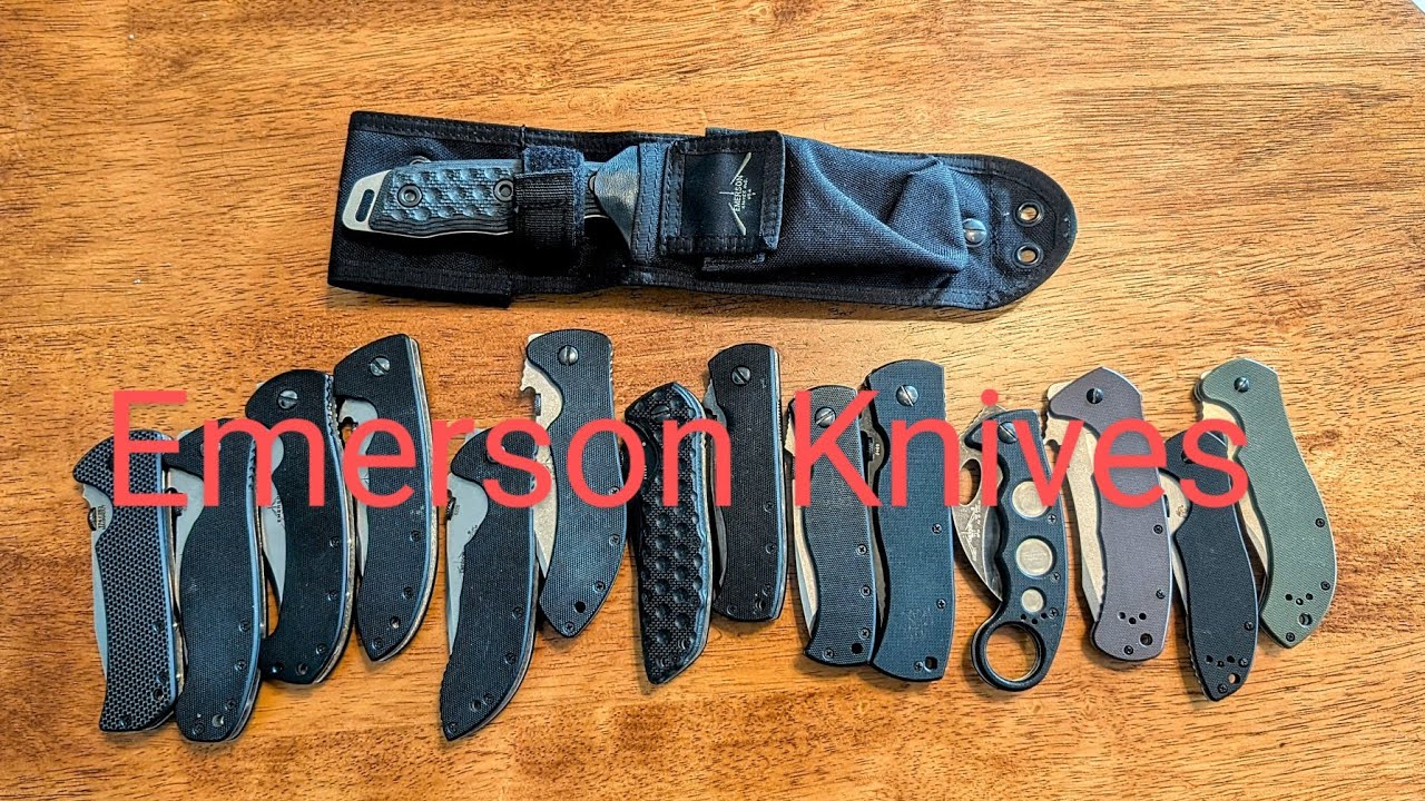 Emerson Knives: A Collection Showcase