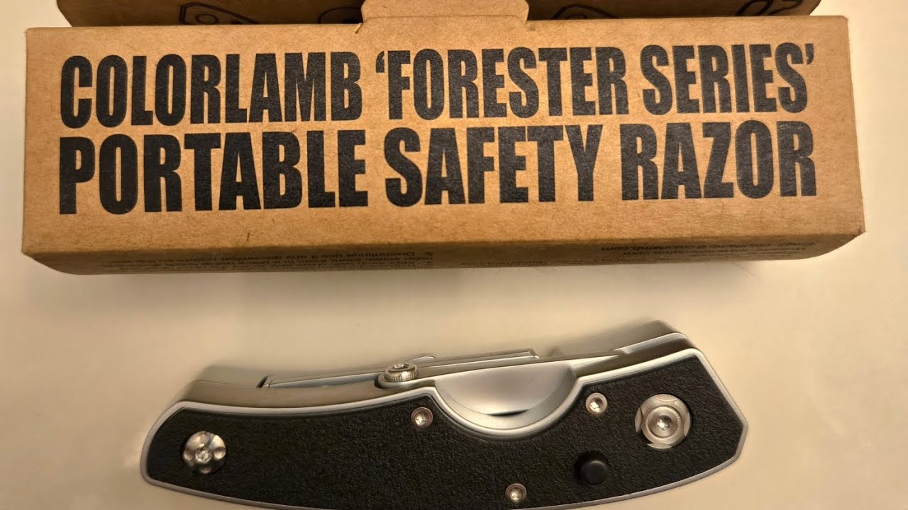 Colorlamb 'Forrester Series' Portable Safety Razor (AliExpress)/Catie's Bubbles Creme D'Menthe Soap