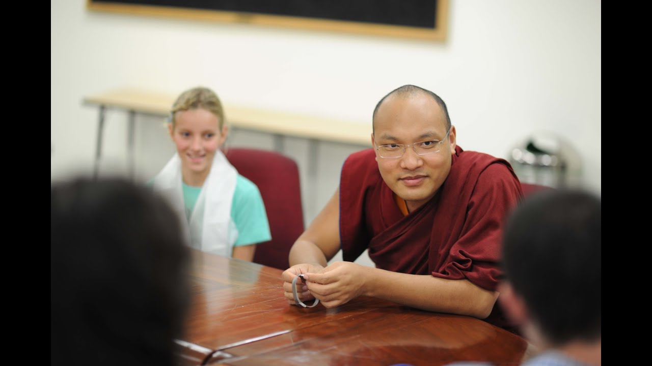 Karmapa Teaches Mindfulness to American Embassy School Students (part 1 of 2)